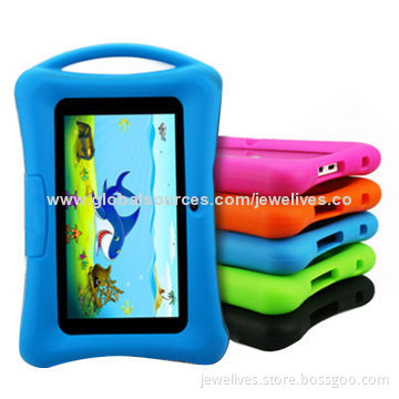 Shock-proof Silicone Rubber Case, Fit Kids' 7-inch Tablet